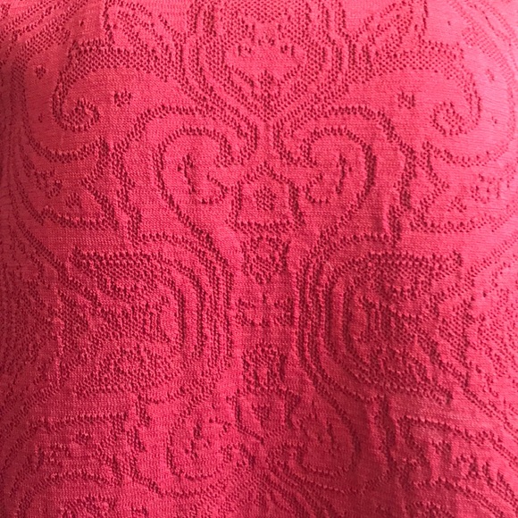 GUESS red bodycon mini dress 3/4 sleeve - Picture 6 of 6